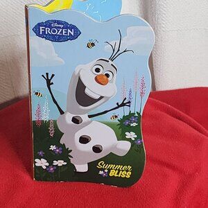 Disney's Frozen Summer Bliss Kids Hardcover Story Book Written by Madeline Grey